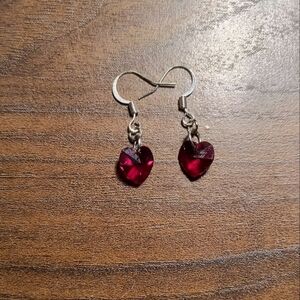 Handmade Swarovski crystal earrings very limited edition.